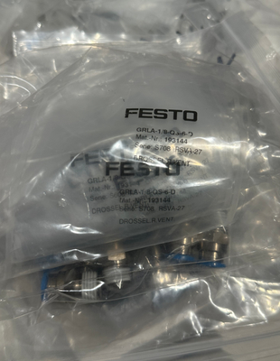 Valvola di controllo flusso unidirezionale Festo GRLA-1/8-QS-6-D
