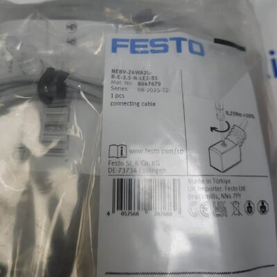 Cavo di collegamento per elettrovalvola Festo NEBV-Z4WA2L-R-E-2