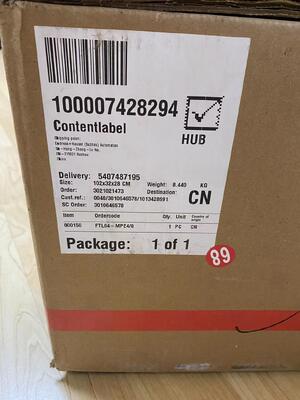 Interruttore di livello a diapason vibronico per alte temperature E+H FTL64-MPE4/0