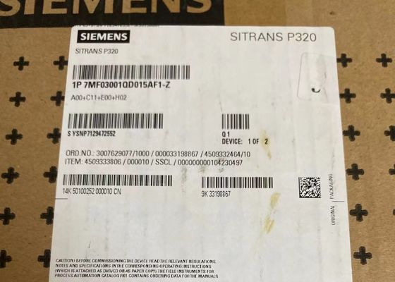 7MF0300-1TD1-5MF2-Z A00+E00+C11+H02 Trasmettitore SIEMENS per pressione di misura