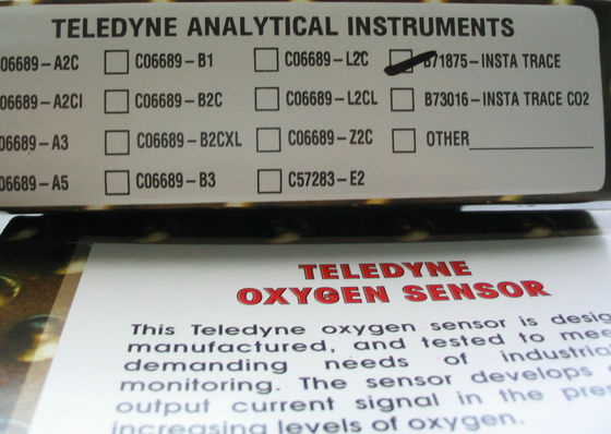 B71875 INSTA TRACE TELEDYNE Cella a combustibile per analizzatori di ossigeno