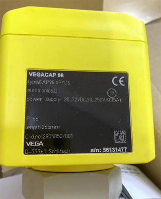 CP62.XXBGARAMX VEGA Livellometro VEGACAP 62 Sonda a canna capacitiva per la rilevazione del livello