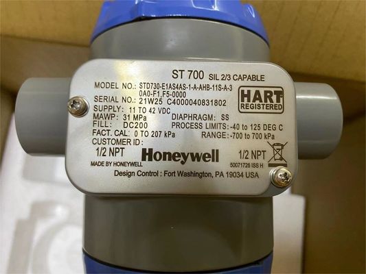 Pressione differenziale HONEYWELL Trasmettitore SmartLine STD700 STD730-E1AS4AS-1-A-AHB-11S-A-30A0-F1 F5-0000 STD730