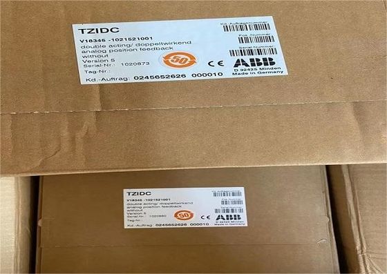 V18345-1010551001 ABB Valve Positioner TZIDC elettro pneumatico