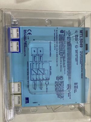 MTL5049 Eaton 2 Channel Zener Barrier Isolato Driver corrente di ingresso uscita ATEX da 4 a 20mA
