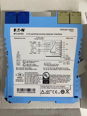 Interfaccia del rilevatore di prossimità dell'interruttore MTL5516C NAMUR Input, Relay Output
