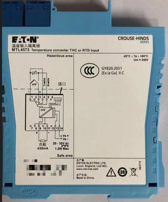 MTL4573 MTL Strumenti Convertitore di temperatura THC RTD Input Numero di canali Uno