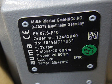 SA 07.2 ¢ SA 07.6/SAR 07.2 ¢ SAR 07.6 AUMA Parti di attuatori Multi-Turn