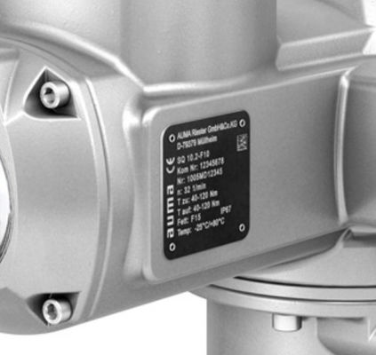 AUMA SQ 10.2-F10 Attuatore di rotazione di parti con comandi di attuatori matici AM 01.1