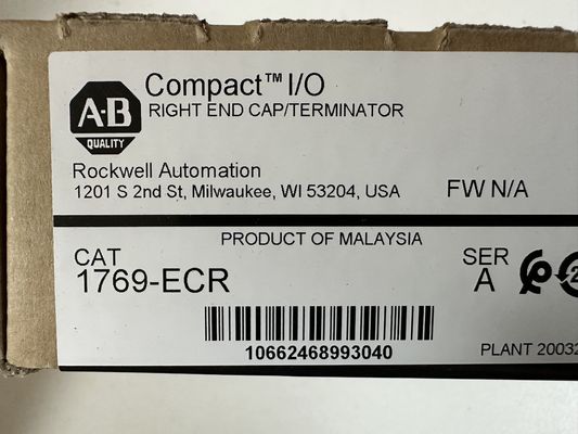 1769-R.C. ALLEN BRADLEY Prodotti PLC CompactLogix Cappuccio a destra