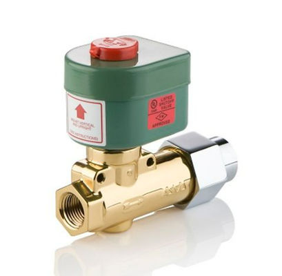 8266D069V 1/2" NPT Emerson ASCO 2 Way Solenoid Valve Olio di combustibile 120VAC 1/4"
