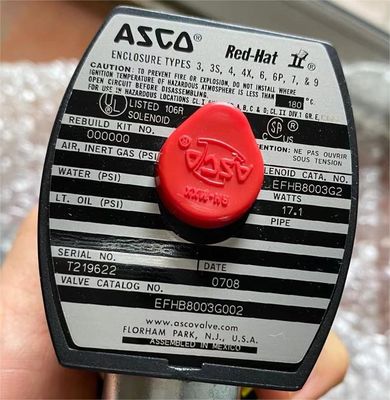 EFHB8003G002 NUMATICS Emerson ASCO Valvola solenoide ad alto flusso a azione diretta 4 vie