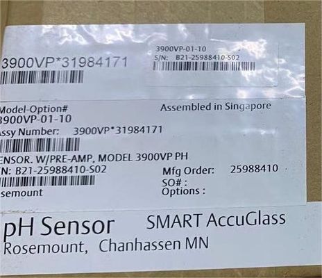3900VP-01-10 3900 Sensore ORP per uso generale Emerson Rosemount PH