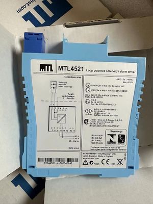 Isolatore di sicurezza per il conducente di allarme solenoide a ciclo MTL4521