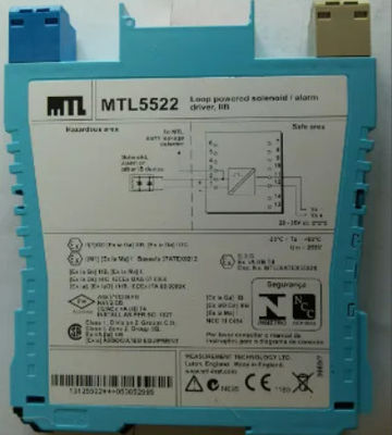 MTL5522 MTL Strumenti Solenoide / guidatore di allarme Numero di canali Uno