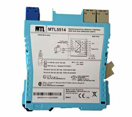 MTL5514 MTL Switch/Proximity Detector Interface Tempo di risposta massimo 10 ms