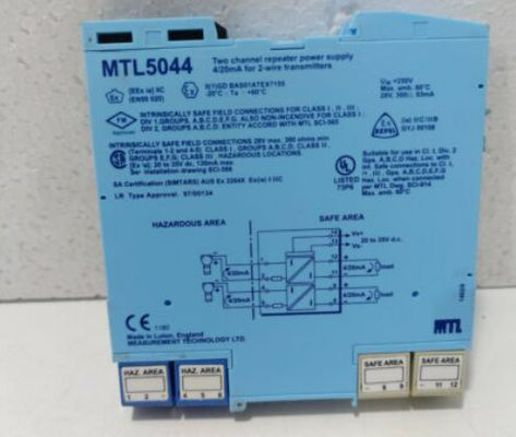 MTL5044 MTL Strumenti Ripetitore Fornitura di alimentazione Fornitura di tensione da 20 a 35V dc