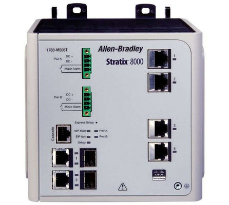 1783-MS06T Allen Bradley 6 Port Switch Numero di porte 6 Stratix Managed Switches
