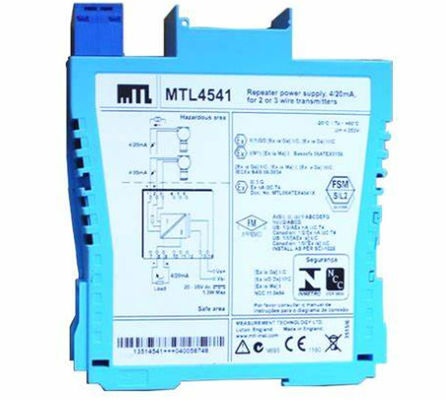 MTL4541 MTL Strumenti Ripetitore alimentazione 4/20mA HART 2 o 3 trasmettitori a filo