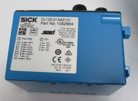 Sensore di distanza laser SICK Dx100 DL100-21AA2101 Display a matrice a 6 cifre 5 x 7 punti, LED