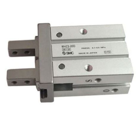 SMC Corporation MHZ2-20D Gripper, aria, doppia azione, dimensione del foro:20 mm, parallelo a due dita, 0,1-0,7 MPa