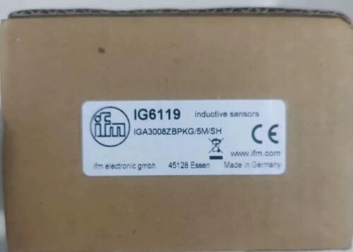 IFM IG6119 Sensore ad alta temperatura induttivo con alimentazione a tensione 24V e protezione IP65