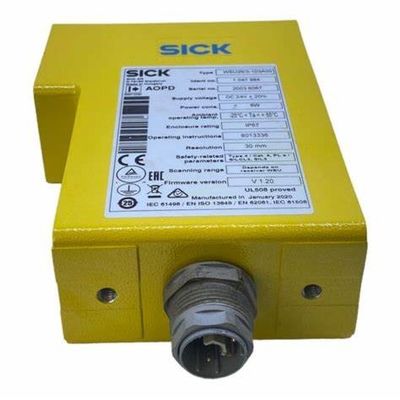 SICK WEU26/3-103A00 Sensori di segnalazione di sicurezza a fascio luminoso con un raggio di scansione di 20 m