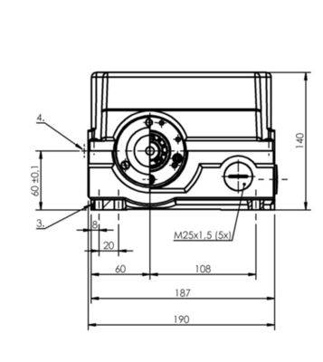 Balluff BSW000R Standard Rotary Cam Switches Snap Contact Version