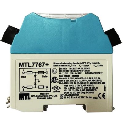 MTL7767+ MTL Zener Barriere Barriera di sicurezza a un canale per applicazioni industriali