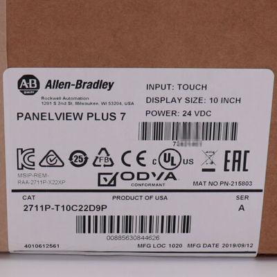 Allen-Bradley 2711P-T10C22D9P Panelview Plus 7 Performance Operator Terminal