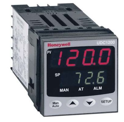 Honeywell DC120L-1-0-0-0-1-0-0 Controller di limite di temperatura, ingresso universale, 1/16-DIN, uscita del relè