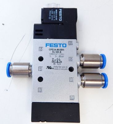 Valvola magnetica Festo CPE14-M1BH-5L-QS-8 non utilizzata/OVP con azionamento elettrico