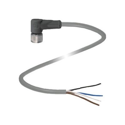 V1-W-A2-5M-PUR M12 Cordset femminile di protezione contro lo scioglimento e l'installazione imprecisa