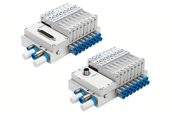 Festo VTUG-10-VRPT-B1T-Q10B-UB-QH6SU-16K+TTSC VTUG a manifesto di valvola con spina multipiano o connessione di bus di campo