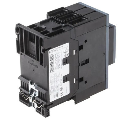 Siemens 3RT2035-1AP00 Contattore con 1 NO 1 NC Contatti ausiliari Connessione a tornello Dimensione terminale S2 6.6W a corrente alternata in stato di funzionamento caldo
