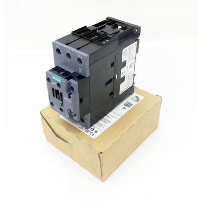 Siemens 3RT2035-1AP00 Contattore con 1 NO 1 NC Contatti ausiliari Connessione a tornello Dimensione terminale S2 6.6W a corrente alternata in stato di funzionamento caldo