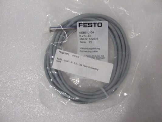 Cable di collegamento Festo NEBS-L1G4-K-2.5-LE4 con portaetichette