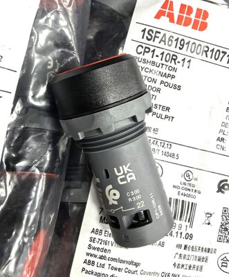 Buttone di pressione ABB CP1-10R-11 durevole e affidabile per applicazioni industriali