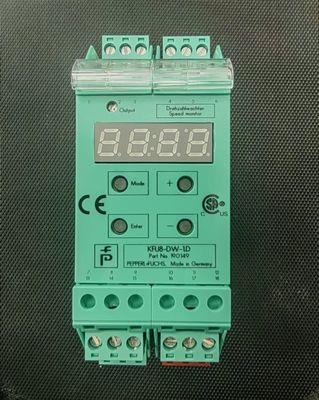 Controllo della velocità di rotazione KFU8-DW-1.D di Pepperl + Fuchs con frequenza di commutazione ≤ 10 Hz e dimensione bersaglio 0,3 mm