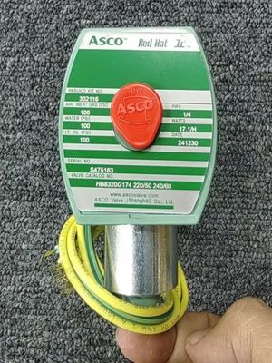 24 VDC Rating di alimentazione di ingresso ASCO 8262G262 Red-Hat II Valvole solenoidi ad azione diretta Tipo di azione solenoide