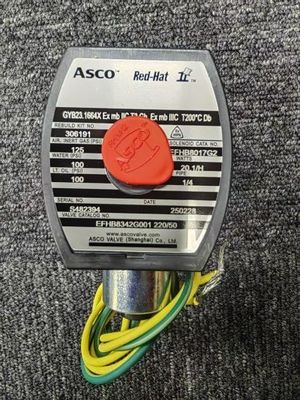 Asco EVMF8316G382V Valvole solenoidi a bassa potenza RedHat per applicazioni industriali