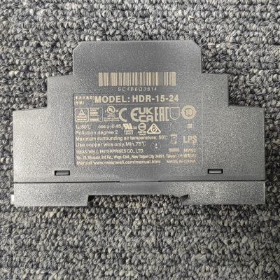 MEAN WELL HDE-15-24 Fornitore di alimentazione ferroviaria originale con sigillato 1.47 KG