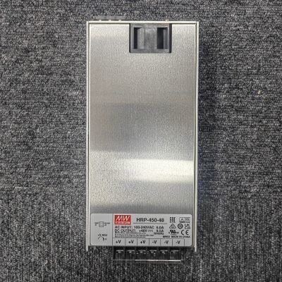 Mean Well HRP-450-48 48Vdc 9.5A Fornitore di alimentazione PFC 8 Uscite analogiche Compatto 100 mm x 100 mm x 100 mm Dimensione