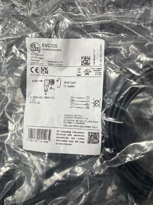 Female cordset IFM EVC005 ADOAH040MSS0005H04 Resistente agli oli e ai refrigeranti