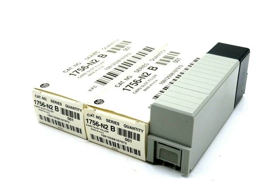 ALLEN BRADLEY 1756-N2 Modulo di riempimento a due parti con codifica di ingresso di tensione da 768-32V e gamma di frequenza di ingresso da 47-63 Hz