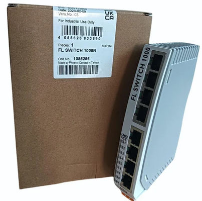 FL SWITCH 1008N 1085256 Industrial Ethernet Switch con livello di protezione IP54 e costante di cella 0,05 cm-1