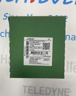 Relè di sovraccarico termico duraturo Schneider Electric LRD21 con spaziatura per foro di montaggio da 7,87" a 200,00 mm e interfaccia NAMUR