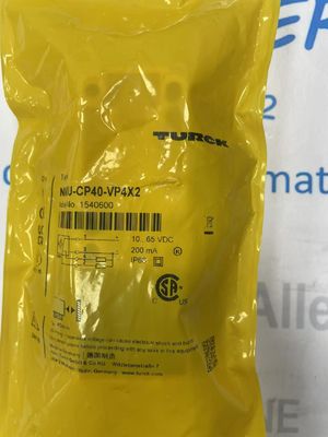 Sensore di prossimità induttivo a blocco Turck NI40U-CP40-VP4X2 per installazione non a filo precisa