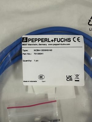 P&F NCB4-12GM40-N0 Sensore induttivo con alloggiamento e terminali in plastica 1 Prodotto di connessione di uscita