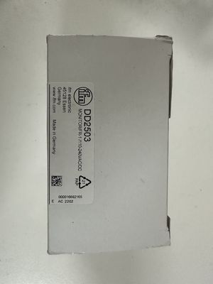 Unità di valutazione monitoraggio velocità IFM DD2503 con campo di misura -100...600 °C e assorbimento di corrente 3000